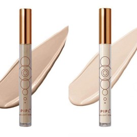 PIPL 3D Creation Shading Highlights Liquid Stick Contour Concealer Natural Makeup Small Face 3D Face Mat Nose Muscle Beginners Cosmetics (01#+02# (Shading + Matte Highlight))