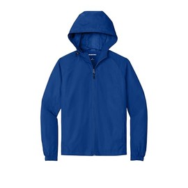 SPORT-TEK Men's Tall Hooded Raglan Jacket LT True Royal