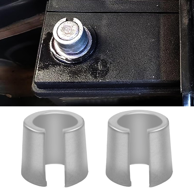 2pcs Car Battery Post Terminal Shims, Automotive Lead Terminal Converter