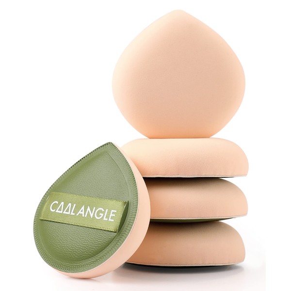 COOL-ANGLE COOL-ANGLE 5Pcs Makeup Sponge For Foundation Concealer And Powder,