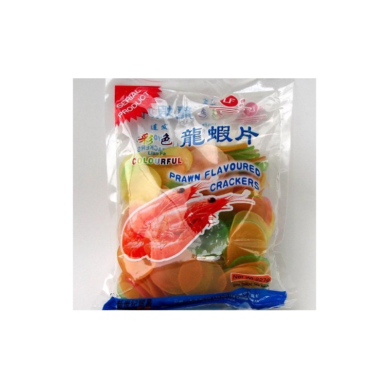 Ebisen Dragon Shrimp, 5 Colors, 8.9 oz (227 g) /