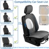 1 Pack Linen Car Seat Cover Front Seat Covers Soft