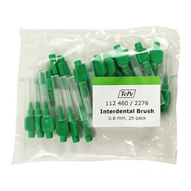 TePe Original Green Interdental Brushes 0.8mm 25 pack