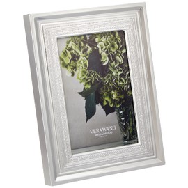 Vera Wang Silverplate With Love Photo Frame-Holds 4X6