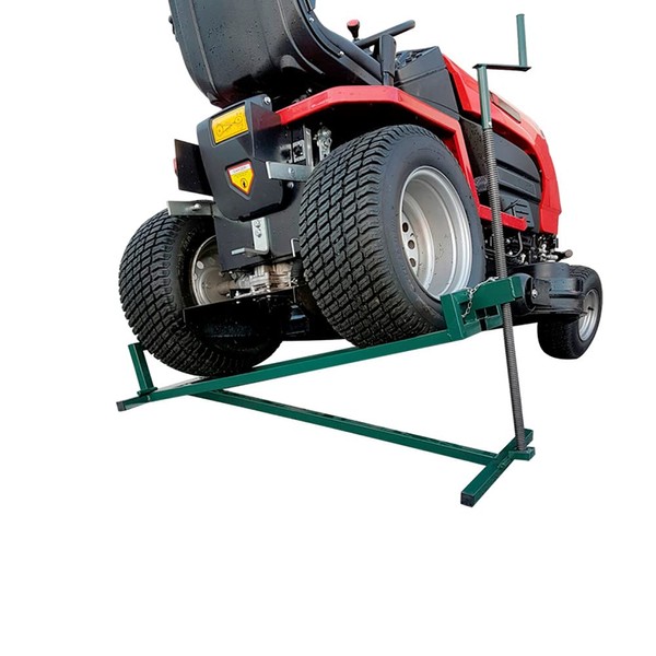 RocwooD Ride On Lawn Mower Lift 400kg. Telescopic Lifting Device For Garden Tractor/Lawnmowers. Compact & Lightweight Maintenance Jack Lifter. Heavy Duty, Height Adjustable & Portable Jack Lift.