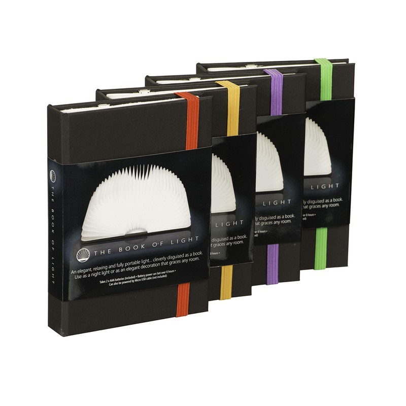 Funtime Gifts The Book of Light, Paper, Integrated, 1 W,