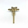 DwellStudio 2 Vintage Gold Brass Bumblebee Bee Hardware Drawer Pulls