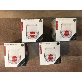 Joovy (LOT OF 4) Joovy Boob Baby Bottle Insulator, Clear, 5 Ounce