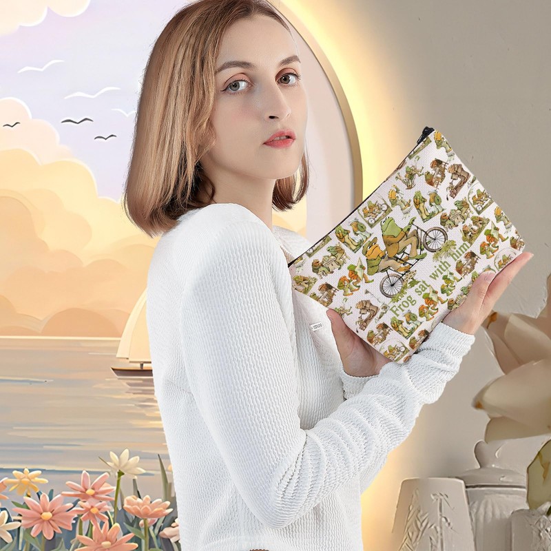 LEVLO Frog Toad Toad Toad Sat And Did Nothing Frog