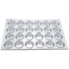 Winco 24-Cup Non-stick Muffin and Cupcake Pan, Aluminum