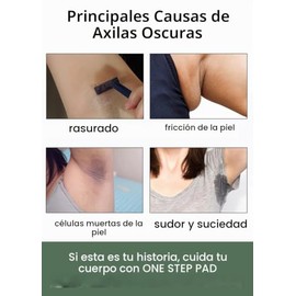 celimax- Almohadilla iluminadora corporal ONE STEP de Ji.Woo.Gae | Almohadilla exfoliante para el cuerpo, para axilas, rodillas y el...