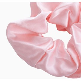 Vividmoo Mulberry Silk Scrunchies-Hair Ties-Ropes Hair Bands, Pink