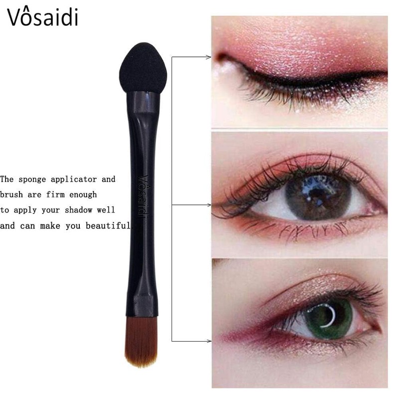Vôsaidi Eyeshadow Brushes Makeup Brushes 10pcs Eyeshadow Sponge Dual Sides