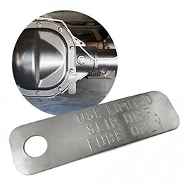 Speedway Motors Limited Slip Differential Lube Only Tag