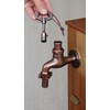 KAKUDAI 742-004 Faucet Body Part, Antique Style Shared Faucet Key,