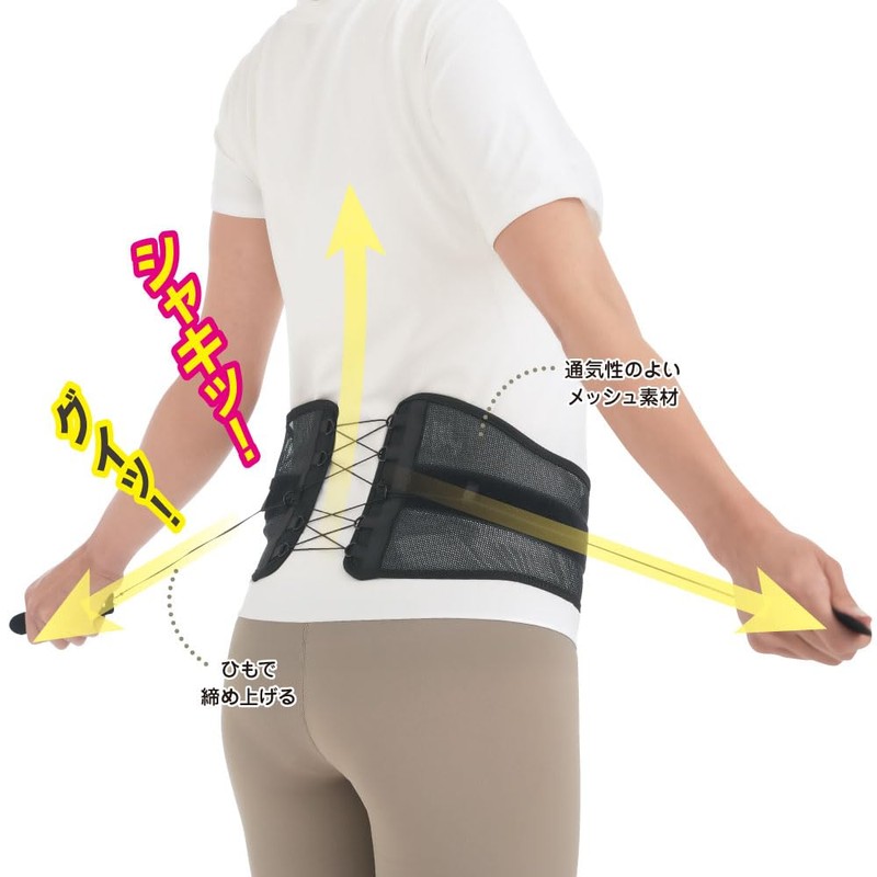 Dr. PRO 98207 Crispy Waist Belt, Wide, L