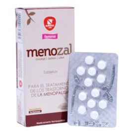 Suplemento Menozal 60 Tabs Apoyo Reduce Síntomas Menopausia