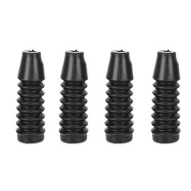 4pcs Shock Dust Covers Organ Type Wraps Protection Accessories for 1/8 1/10 Off Road Model Car(48mm 1.89in )