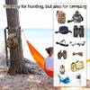 PAMASE Tree Stand Gear Hangers with 3 Metal Hooks -