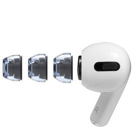 AZLA SednaEarfit XELASTEC for AirPods Pro [1st / 2nd Generation Earbud Tips for SS/S/MS Size, 1 Pair Each] Made by KRAIBURG TPE, Made in Germany
