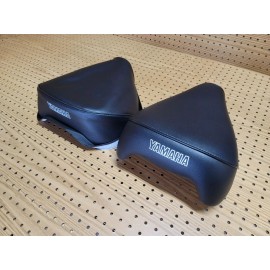 Unbranded YAMAHA QT50 MA50 SEAT COVER 1979 TO 1987 MODEL SEAT COVER (BLACK) (Y*-58)