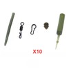 Hirisi Tackle 10 Sets Helicopter Rigs for Hair Rigs, Safety