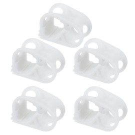 PATIKIL 5 Pack Plastic Tubing Clamps, 1/4"-1/2" Adjustable Tube Clamp Laboratory Pinch Valve Flow Control Hose Clamp for Hose Flow