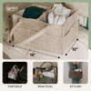 Parker Baby Co. Diaper Caddy - Nursery Storage Bin and