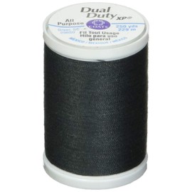COATS & CLARK S910-0850 Dual Duty XP General Purpose Thread, 250-Yard, Charcoal
