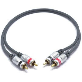 VITALCO RKD200P 5m 2 RCA to 2 RCA VITALCO Audio OFC Stereo Male Cable with Gold Plated Connectors