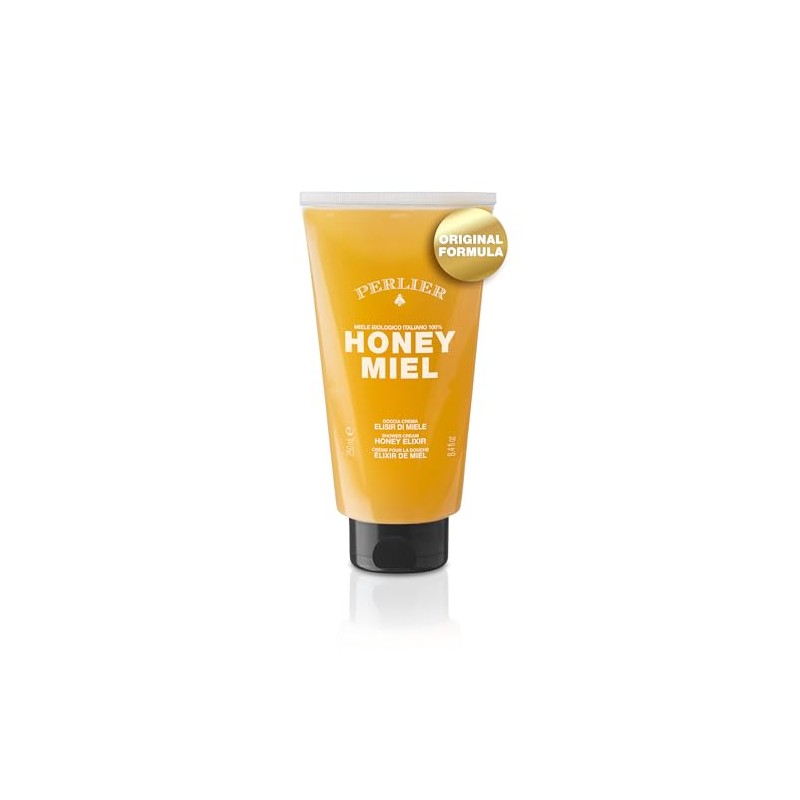 Perlier crema de baño, miel, 16.9 onzas líquidas, 8.4