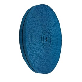 Cajun Tie Downs - 1" Heavy Duty Webbing Strap - 25 Yards (Blue/Black)