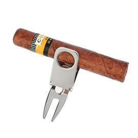 Mcduyant Magnetic Cigar Holder Golf Divot Marker Tool Portable Golf Cart Cigar Holder Clip Multipurpose Golf Accessories Portable Cigar Rest for Golf Cart