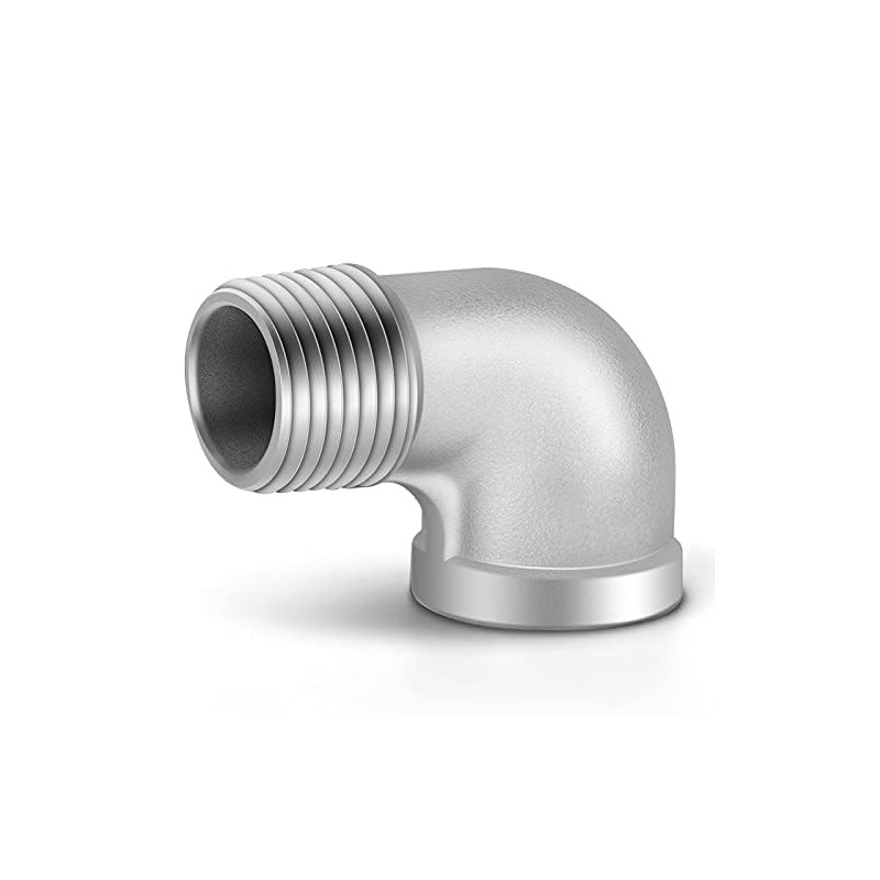 ERGAOBOY 2 Pcs 1" Male to 1" Female BSP Pipe