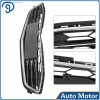 labwork Front Bumper Upper & Lower Grille Chrome & Black