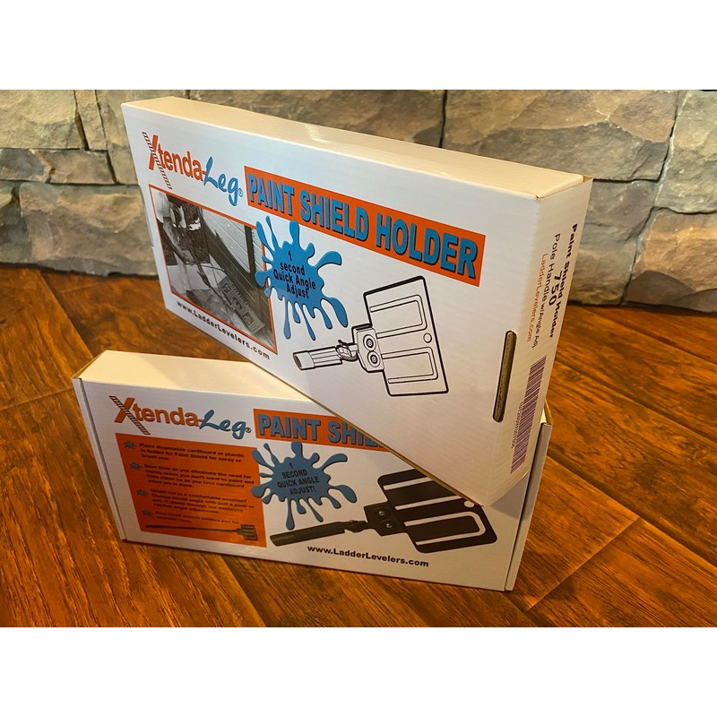 Paint Shield Holder Kraft = Cardboard or Plastic Shields For