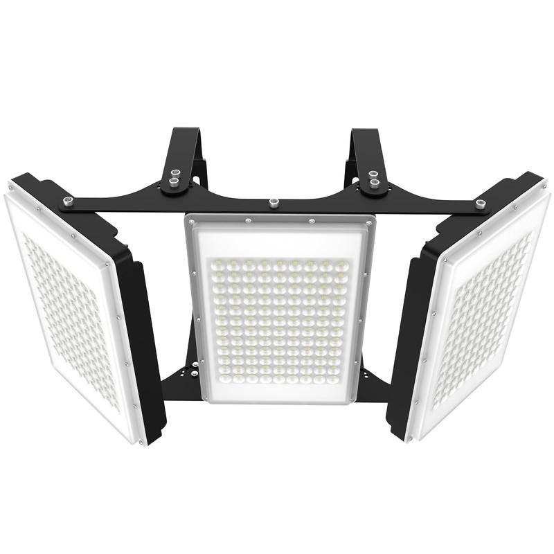 600W LED Flood Light 6000K Daylight White 60000LM, Wider Lighting