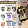 Black Walnut Supplement - 6in1 Blend with Wormwood, Turmeric, Papaya,