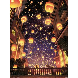 Pintoo Jigsaw Puzzles 1200 Piece for Adults - ペい - Sky Lantern Festival Beautiful Plastic Puzzle for Home Decor Zero Dust Easy Storage [H2412]