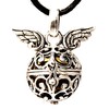 Angel Caller Pendant Made From 925 Sterling Silver 16 mm