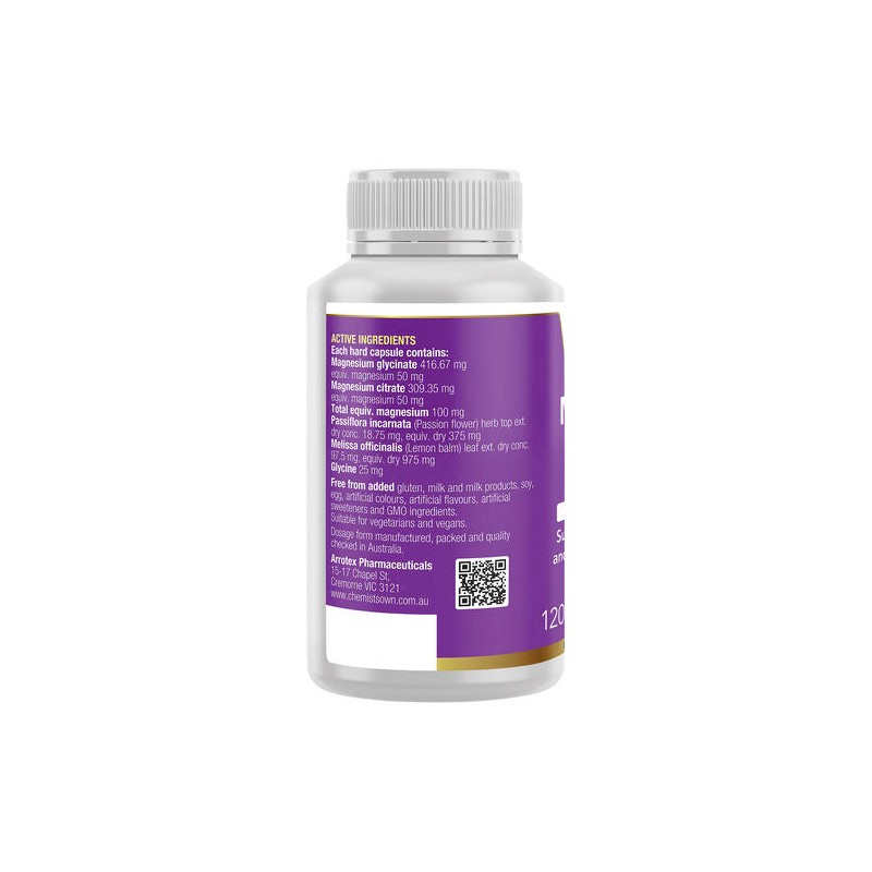 Chemists' Own Provance Magnesium Relax 120 Capsules