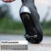 BBB Cycling Unisex's Shoe Covers WaterFlex 3.0, Black, 47/48