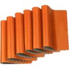 Paper Placemats - Disposable - Scalloped Edge (Orange, 50)
