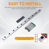 CNCYEAH MGN9H Mini Linear Guide Rails, 300/350/400/500/550 mm Linear Sliding