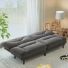Homall Futon Sofa Bed, Modern Loveseat Futon Couch with Adjustable