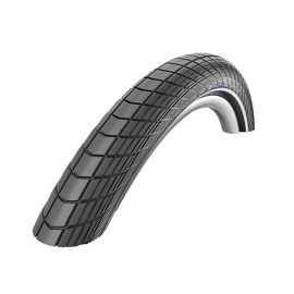 SCHWALBE Big Apple HS 430 Performance RaceGuard Cruiser Bicycle Tire - Wire Bead (Reflex - 26 x 2.00)