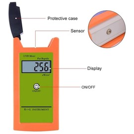 Rvvwhfn UVB Meter UVB Tester High Accuracy UVB Detector UVB Test Instrument for Reptile
