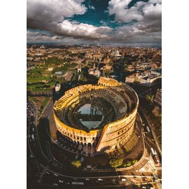 Ravensburger 12000573 - Colosseum in Rome - 1000 pieces jigsaw puzzle – Puzzle for adults and kids age 14 years up, jigsaw puzzle Rome