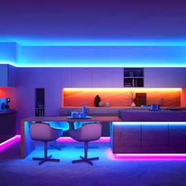 LED Lights for TV PC Gaming Monitor TV LED Backlight Remote Control Colors Changing LED Light Strip USB Powered TV Lights RGB Multicolor Light Strips for Rooms Party Bar Decoration Waterproof