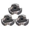 3pcs Clutch Pad Assembly Aluminium Clutch Replacement Pad for Quad